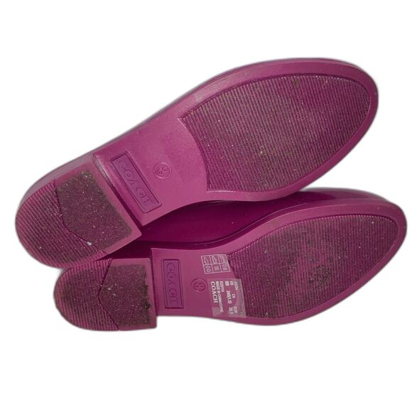 Coach Rain Boots - Size 8 - Picture 5 of 6